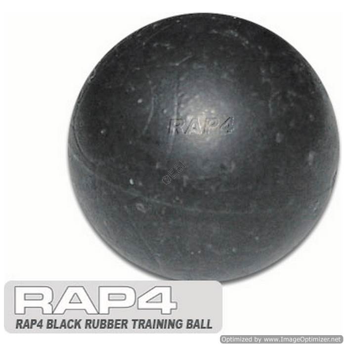 .68 Black Rubber Training Paintballs x1000 