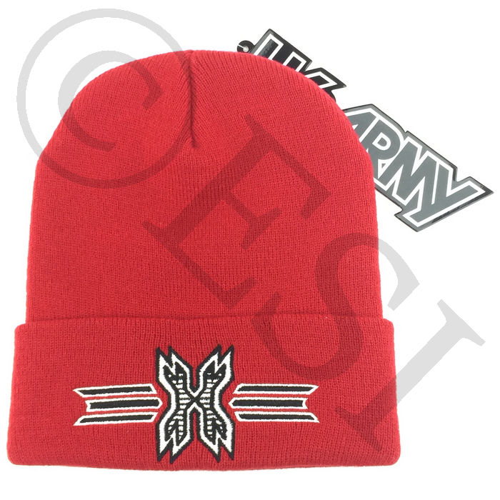 Red with Black HK Army Icon Beanie