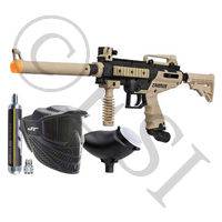 Cronus Paintball Gun Tactical Combat Power Pack with Raptor Mask and a 90g Co2