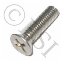 Screw - Phillips - Flat Cap - Stainless Steel - 3/4 Inch