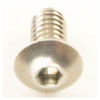 Screw - Hex - Button - 1/4 Inch - Stainless Steel