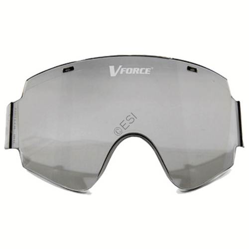 VForce Armor Vantage Lens Smoke Color Anti-fog Easy-To-Attach Paintball Safety 