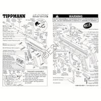 Tippmann 98 Custom RT ACT Gun Diagram