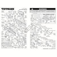 Tippmann A-5 E-Grip Gun V2 Diagram