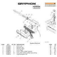 Tippmann Gryphon Gun Diagram