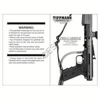 Tippmann Pro-Carbine Gun Manual